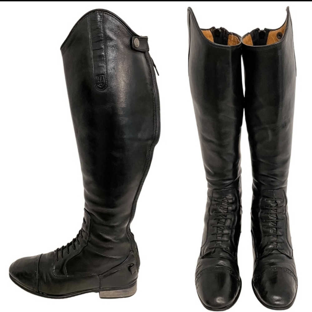 Treadstone Tuscany Tall Field Leather Riding Boots 7.5W height:19 calf: 14.5